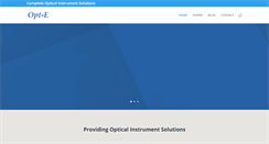 Desktop Screenshot of opt-e.com