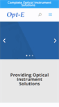 Mobile Screenshot of opt-e.com